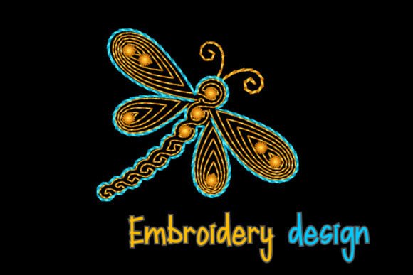 Amber Glow Dragonfly
