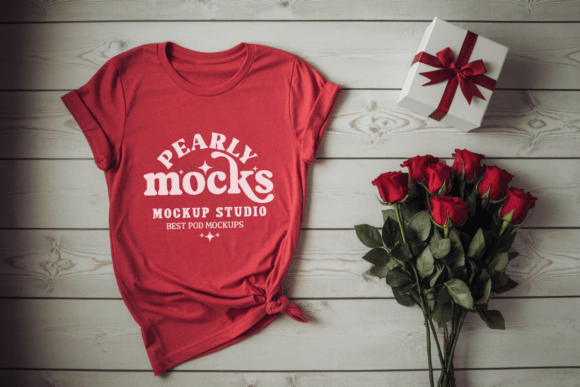 Bella Canvas 3001 Valentine Shirt Mockup