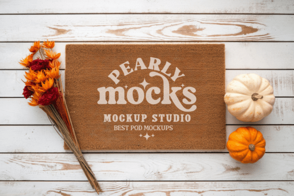 Blank Doormat Mockup 14
