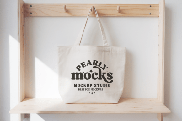 Boho Tote Bag Mockup: Elevate Your Design Presentations in Seconds