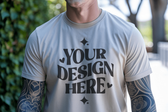 Daddy and Me Family T-Shirt Mockup 22