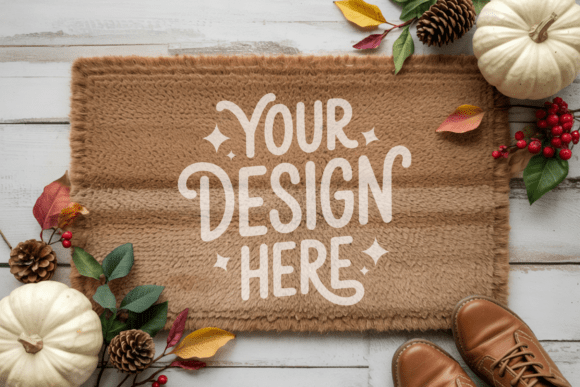 Doormat Mockup, Blank Doormat Mockup 11: A Strategic Tool for Design Clarity and Brand Consistency