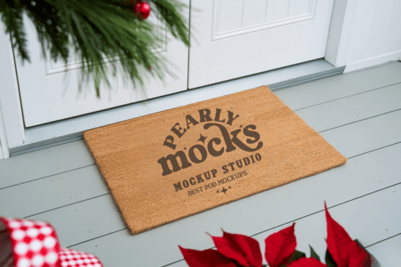 Doormat Mockup, Door Mat Mockup 42