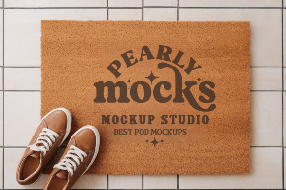 Doormat Mockup, Door Mat Mockup 50