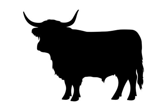 Free Highland Cow Clipart Vector