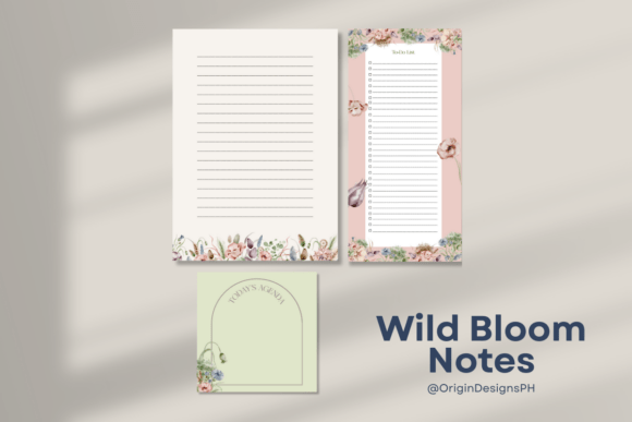 Notepad Bundle – Wild Bloom Notes: Thoughtful, Personalized Gifting That Inspires Action